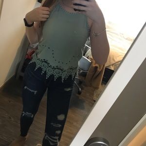 Pacsun Kendall & Kylie Lace Top